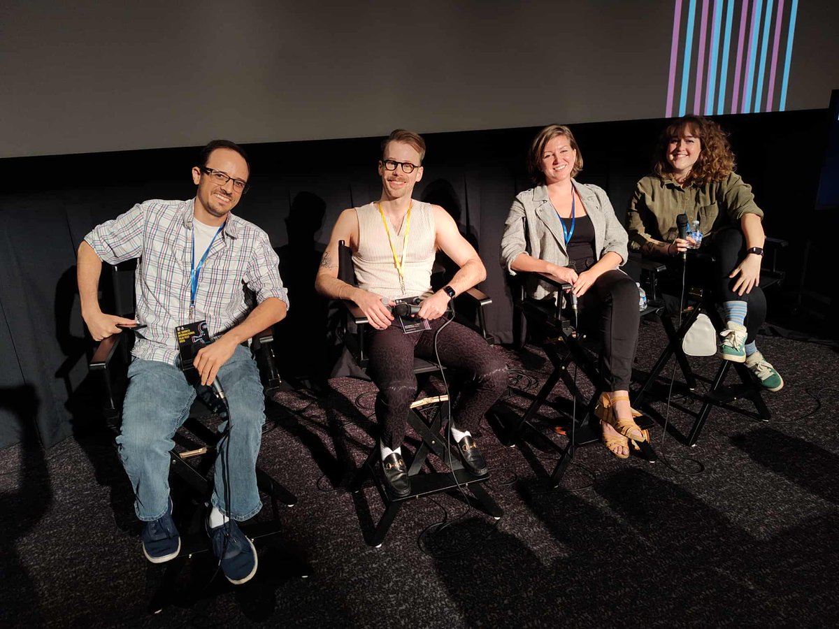 Explorethestory's tweet image. D.C. International Shorts Festival was a success! Had a wonderful discussion with a group of talented filmmakers over the weekend, musing about the realities of screenwriting and the future of filmmaking. Thank you so much for having us out! #dcshorts #filmmakers #indiefilms