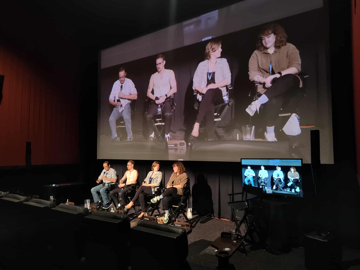 D.C. International Shorts Festival was a success! Had a wonderful discussion with a group of talented filmmakers over the weekend, musing about the realities of screenwriting and the future of filmmaking. Thank you so much for having us out! #dcshorts #filmmakers #indiefilms