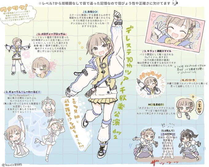 #デレステ10thツアー千秋楽_day2

柚とらりちゃんの記憶頼りライブレポです⌛️

(修正箇所があったので修正後に再投稿しています) 