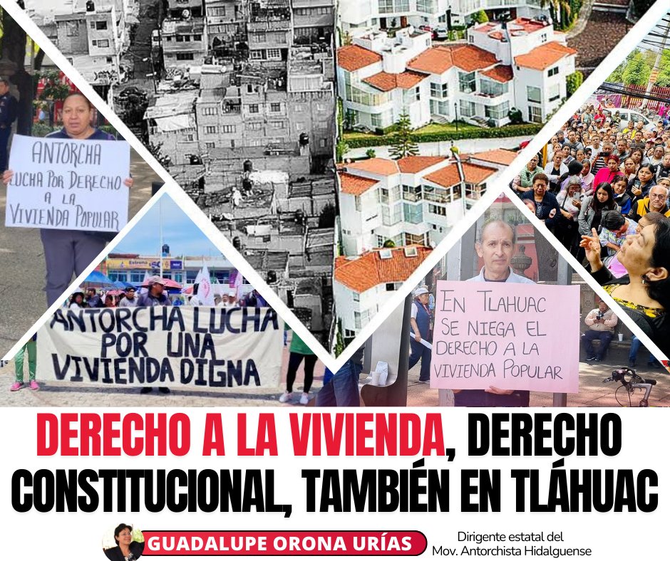 GuadalupeOrona_'s tweet photo. ✍️Te invito a leer mi opinión semanal:

DERECHO A LA VIVIENDA, DERECHO CONSTITUCIONAL, TAMBIÉN EN TLÁHUAC 

Puedes leerla completa, aquí 👇🏻
https://t.co/H9HLovTKOL

#FaltaViviendaEnTláhuac https://t.co/lxoB4iEmm6