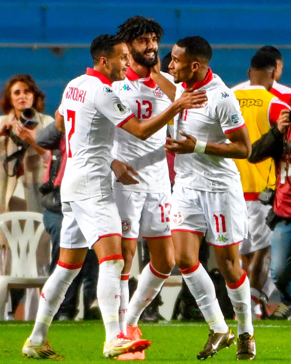 brfootball's tweet photo. Tunisia in World Cup qualifying so far: 8 matches, 8 clean sheets, and a spot booked for next summer 🇹🇳 https://t.co/m1FrxsvLKm