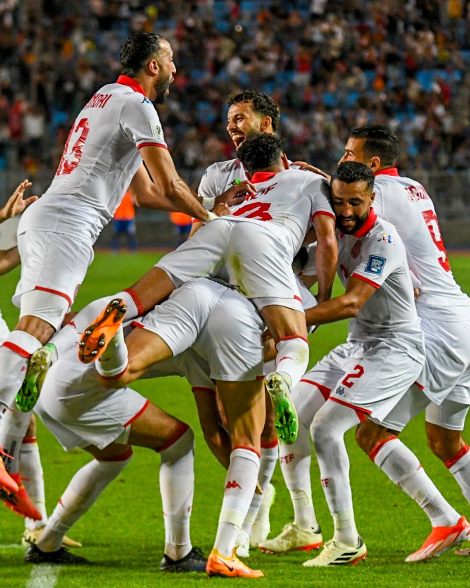 brfootball's tweet photo. Tunisia in World Cup qualifying so far: 8 matches, 8 clean sheets, and a spot booked for next summer 🇹🇳 https://t.co/m1FrxsvLKm