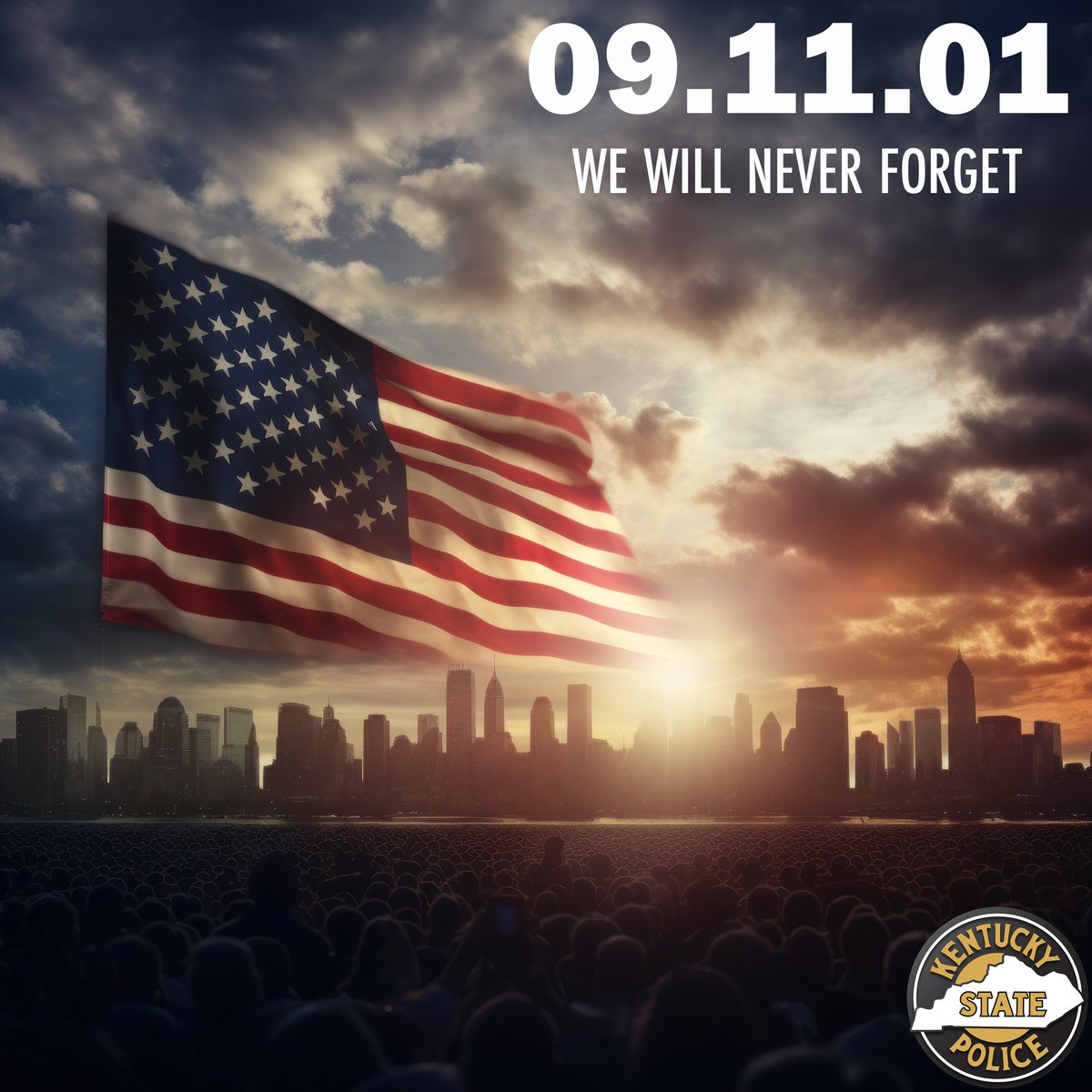 On this day, we remember September 11, 2001. We honor the first responders who ran toward danger, the civilians who were taken too soon, and the families forever changed. Their sacrifice and resilience remain a reminder of the strength of the American spirit. #NeverForget