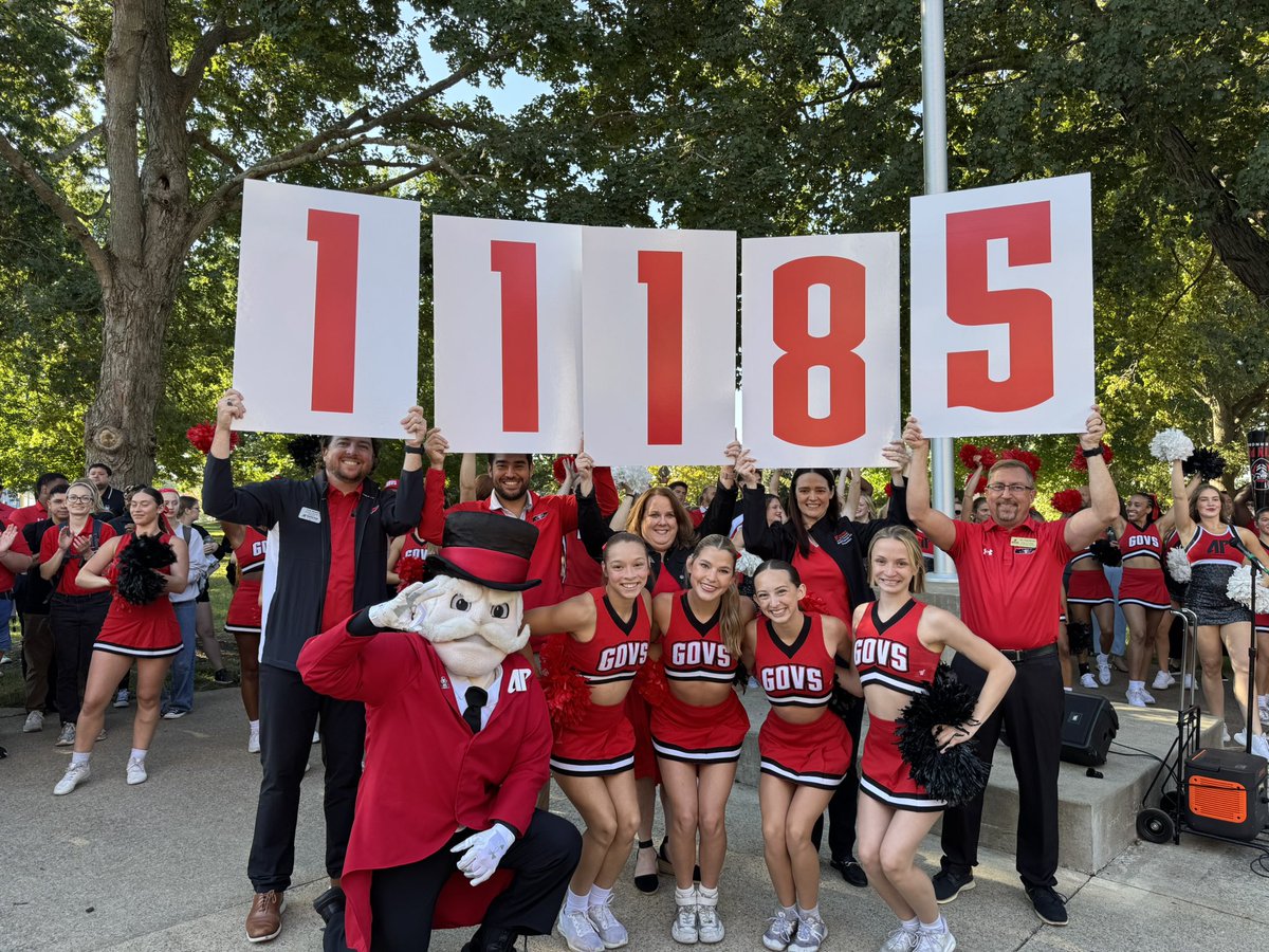 RECORD ENROLLMENT! 🎩

<a href="/austinpeay/">Austin Peay State University</a> hits 11,185 students and we are at a new university record!   That’s 11,185 students who are on a path to success because of the Austin Peay Experience!

Let’s Go Peay!