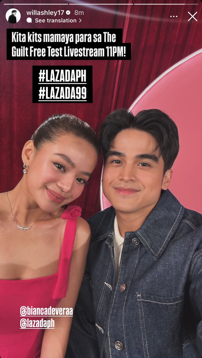 nor4ame's tweet photo. syempre pag may post si ganda may post din si pogi :')

WILLCA ON LAZLIVE99
#Lazada99 | #LazadaPH https://t.co/iQkjb4w0Nf