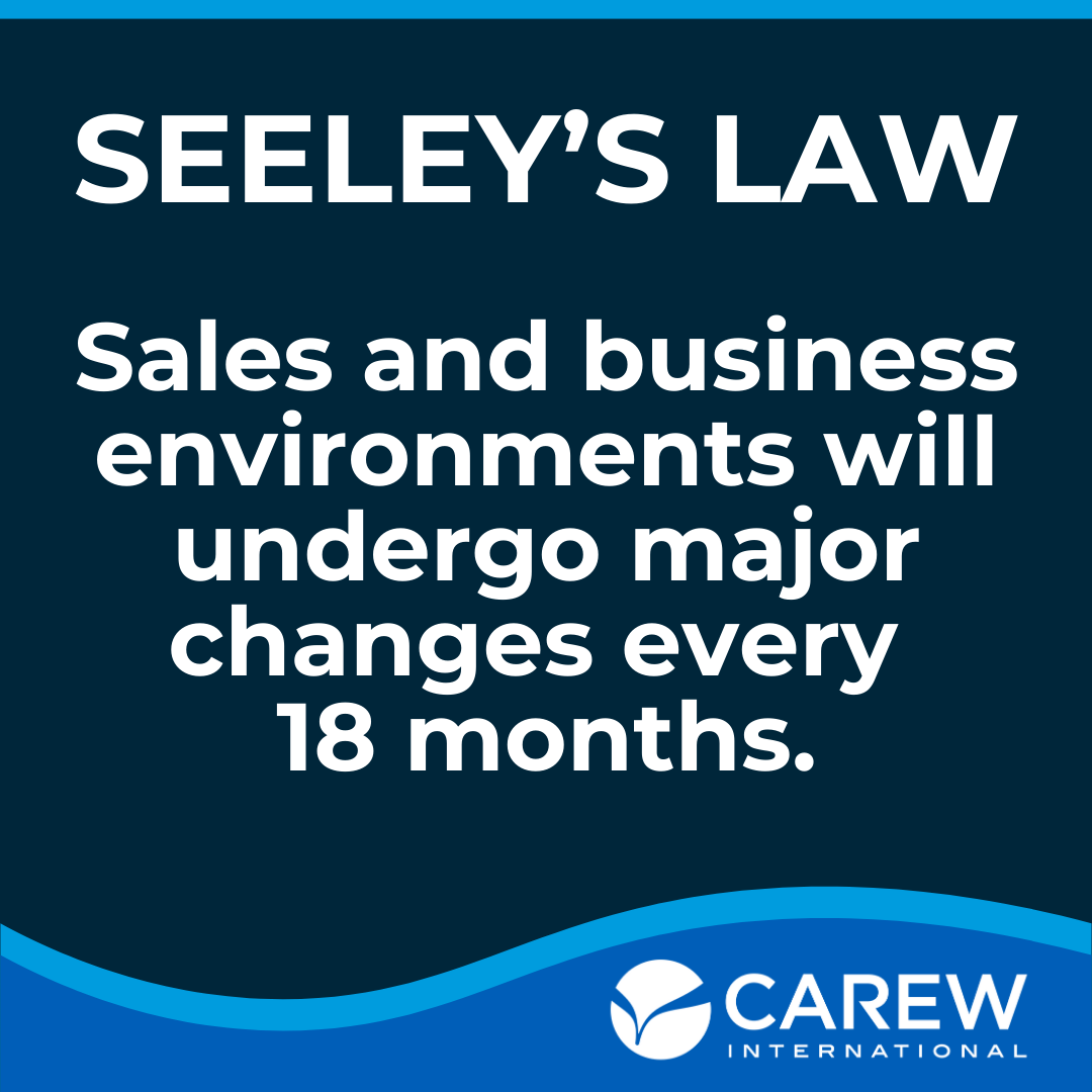 By Seeley’s Law, sales &amp; business environments transform every 18 months. Will your team adapt or freeze?

Read more: hubs.ly/Q03GVnLq0