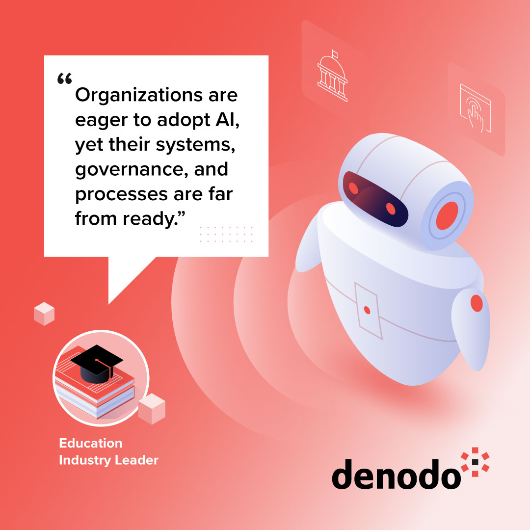 carlisle_gomes's tweet image. 🤖 #AIReadyData Starts with a Modern Architecture 🏗️
🚀 Maximize #AI outcomes with @denodo's real-time, explainable, governed data platform!
👉 Learn More: okt.to/NRVBqw
#TrustedAI #DataForALL #NoAIWithoutData #NoDataNoAI