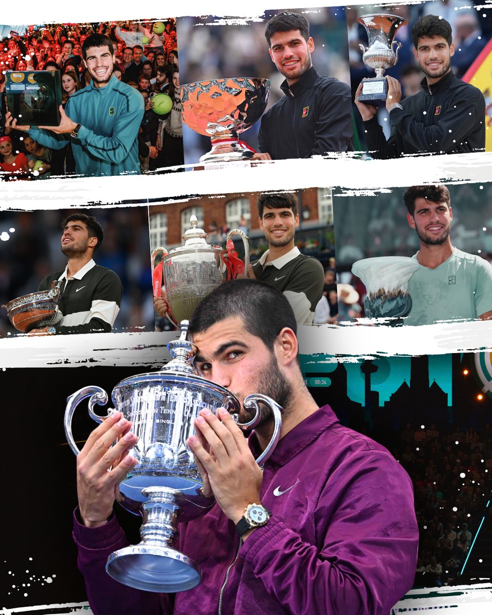 From ABN AMRO Open to Roland Garros to US Open. 🏆 World No. 1 is back!
What a year for Carlos Alcaraz. See you at #ABNAMROOpen 2026.

#AAO2026 #AAO #OnTopOfTennis