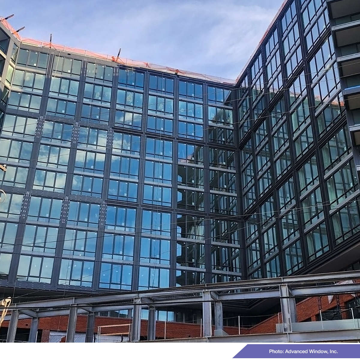advancedwindow's tweet image. Looking back on construction at The Stacks in Washington, with AWI teams nearly finished with window installation all around. A great addition to Buzzard Point in DC. Partners: Akridge, @gensler_design, Handel, ECA, @ClarkBuilds 
#windowinstallation #dc #washingtondc