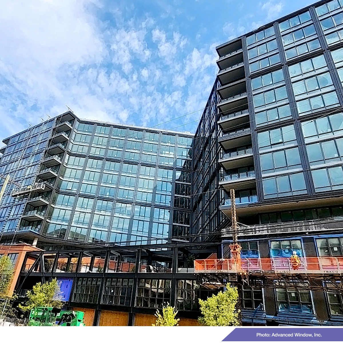 advancedwindow's tweet image. Looking back on construction at The Stacks in Washington, with AWI teams nearly finished with window installation all around. A great addition to Buzzard Point in DC. Partners: Akridge, @gensler_design, Handel, ECA, @ClarkBuilds 
#windowinstallation #dc #washingtondc