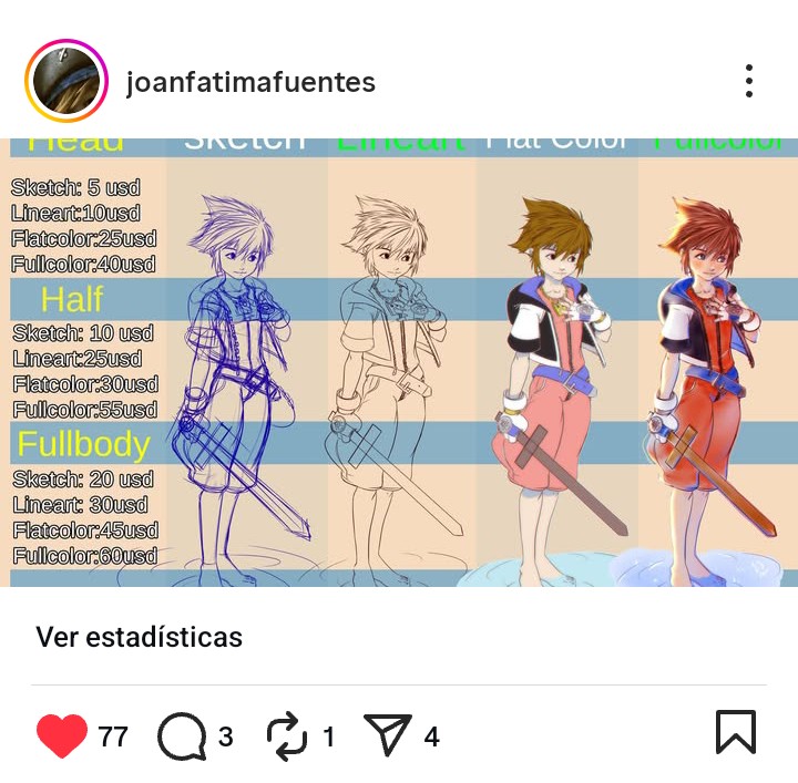 FatimaFuentesOK's tweet photo. Commissions open
#kingd https://t.co/tzyq5WGTRr