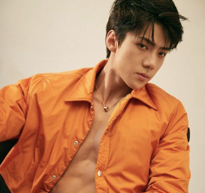 EXO's Sehun will be discharged from the military in one week.