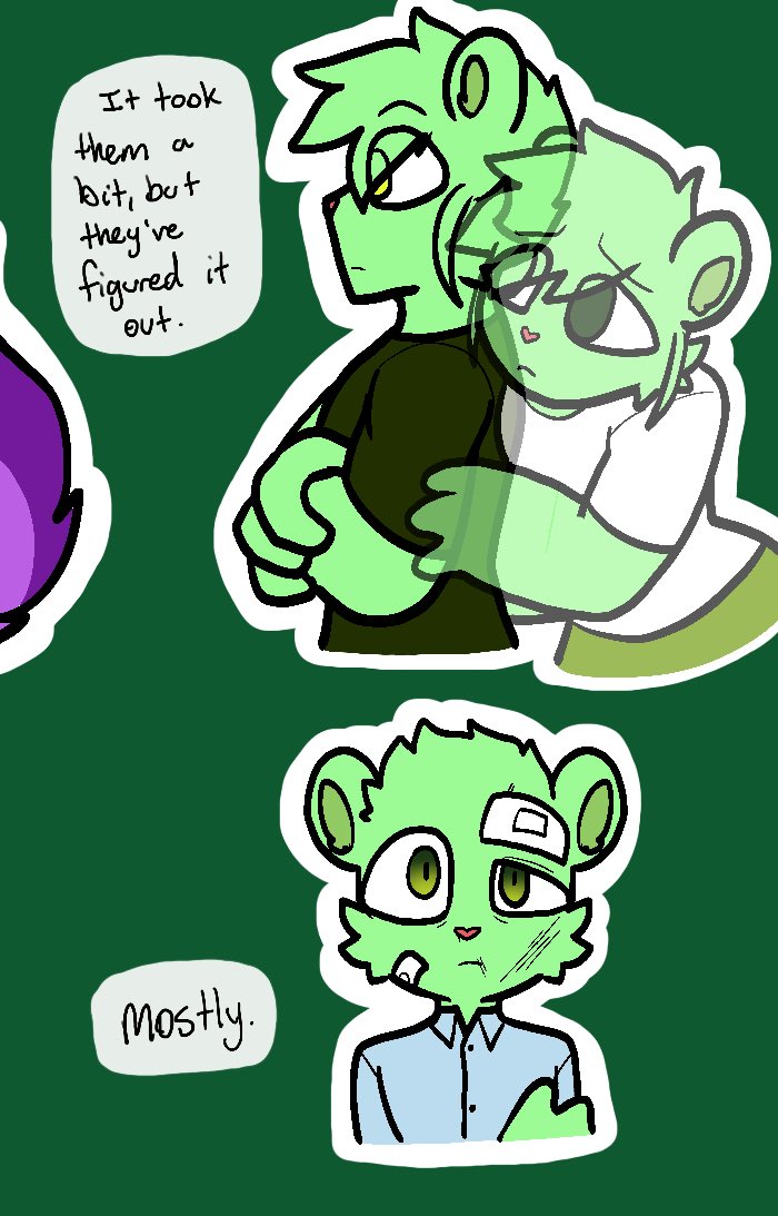 gt_trashbag's tweet photo. #htfau #SmilingCrittersAU #catnap #SmilingCrittersOC #htfflippy #htffliqpy
CN’s mama and papa are young, new time parents (nepo bbs btw, very early 20s). They had a rough start, but with Flip around it made things easier to do/learn
However, Fliq has his own reserves about them https://t.co/MU3dvTzSb0