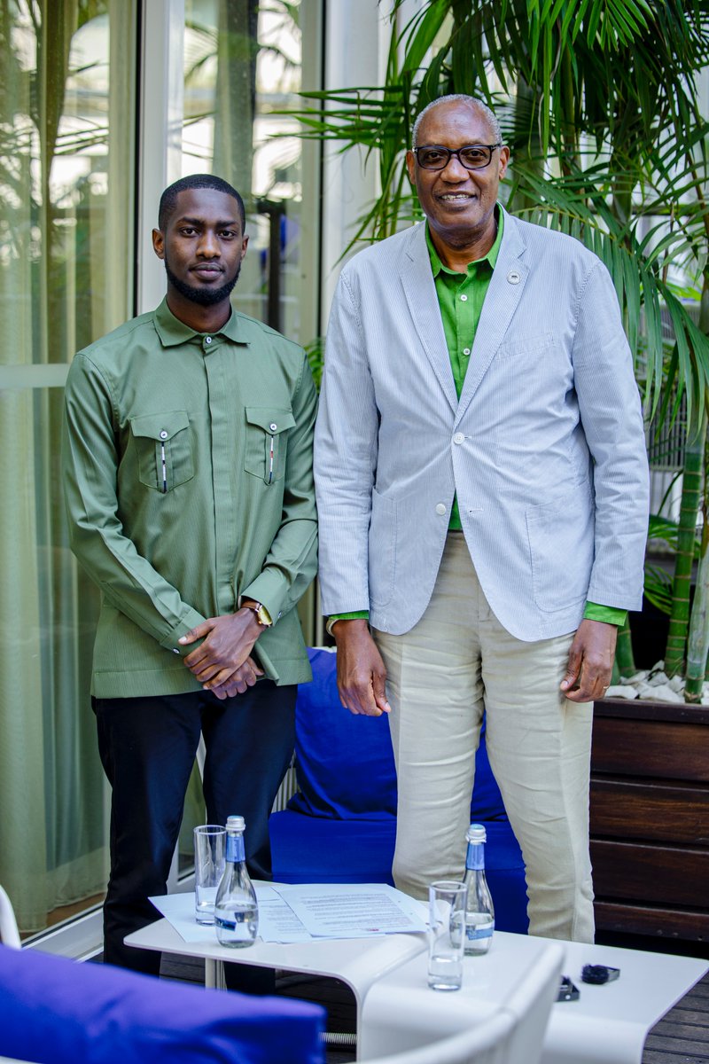 At the 20th anniversary of Kwita Izina, <a href="/AWF_Official/">AWF</a> CEO and former gorilla namer Kaddu Sebunya (<a href="/AWFCEO/">Kaddu Sebunya</a>) reflected on Rwanda’s conservation journey, calling it a story of identity, pride, and turning wildlife into an engine for development. 

VIDEO: youtu.be/Tqp9DrRNx3M