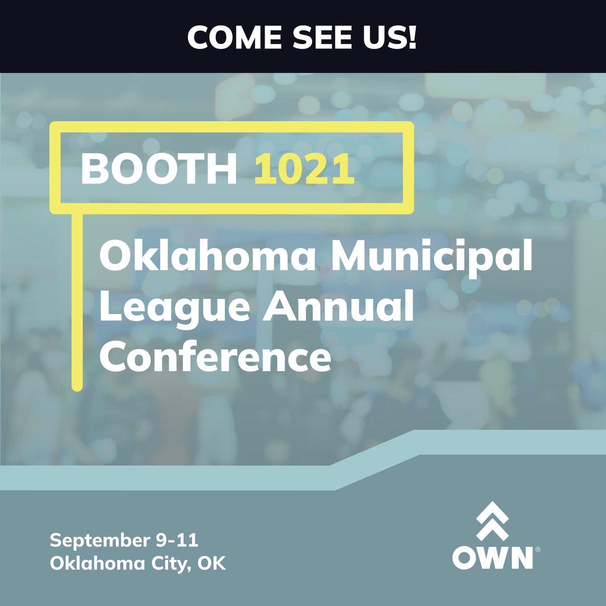 We’re excited to join leaders from across the state at the Oklahoma Municipal League Annual Conference! Swing by Booth #1021 and let’s talk about building stronger communities together. 👋 <a href="/OklaMuniLeague/">Oklahoma Municipal League</a> #WeAreOWN #OWNit
