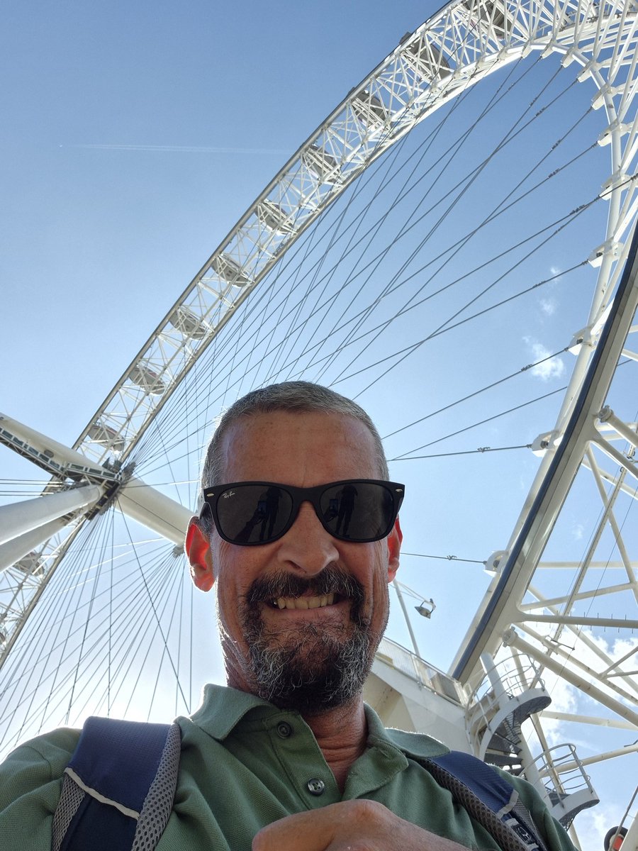 No wheel for me today. Back down with the family next week, so i have it booked with 9 year old who hasn't been on it!