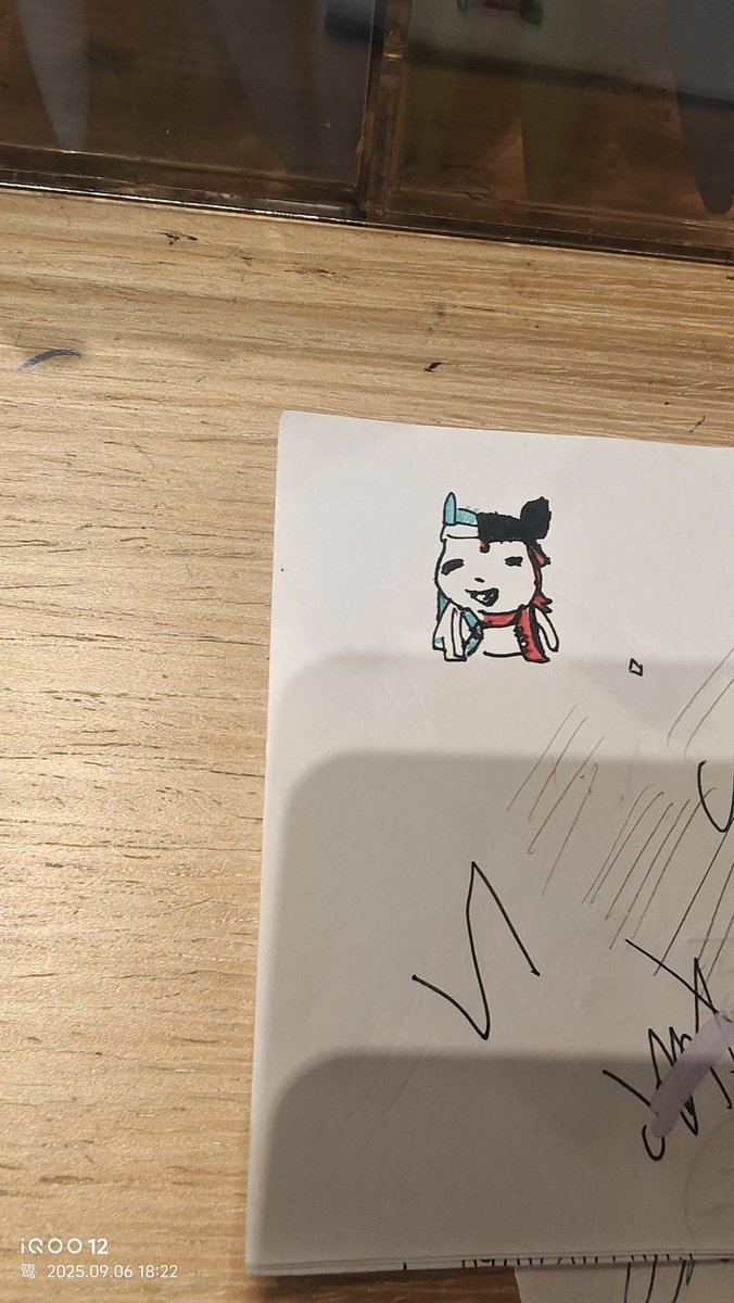 在书店和闺蜜画的抽象小画）