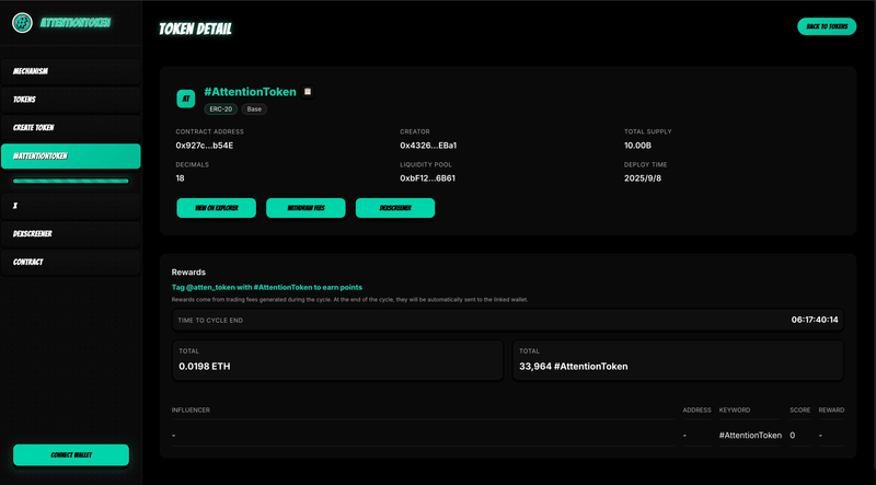 anoncast_'s tweet photo. Tag @atten_token with #AttentionToken to earn fee rewards.
Each topic is a token. https://t.co/DxyTnddnXR