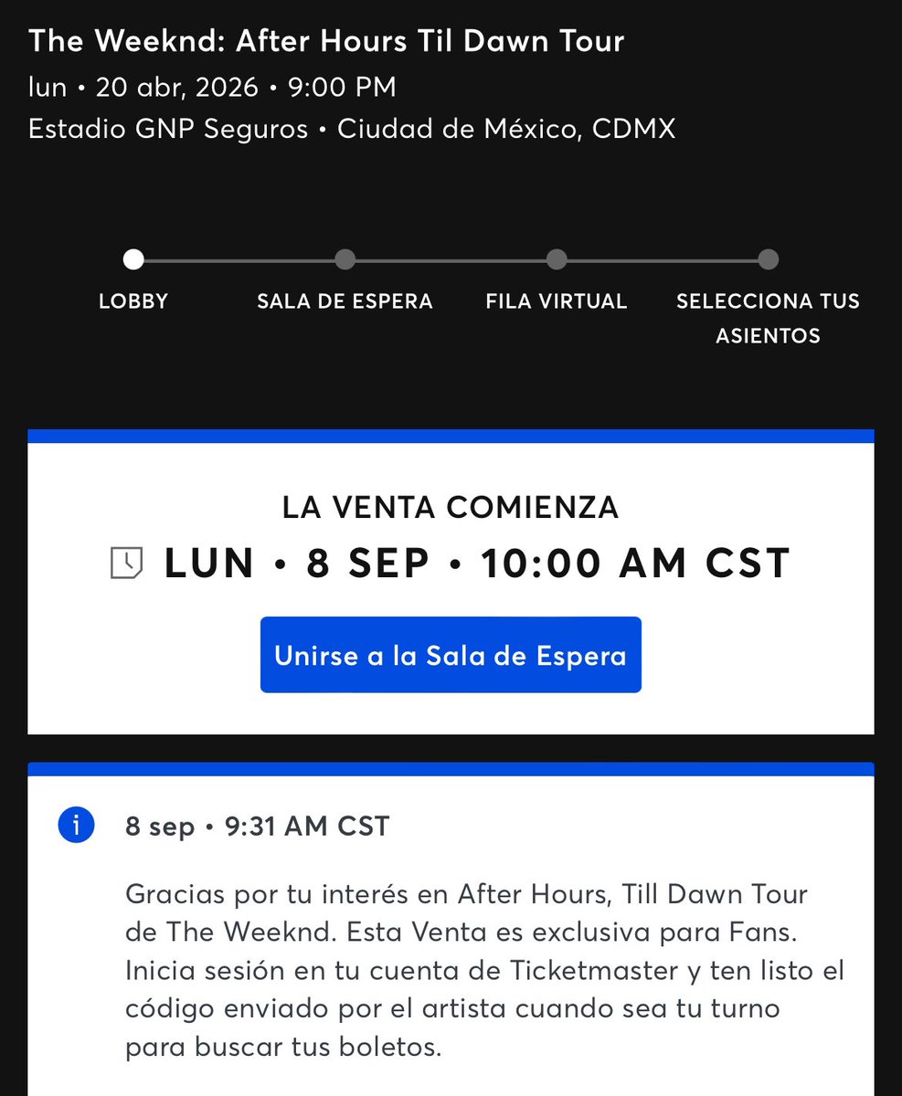 Tickets MX tweet media