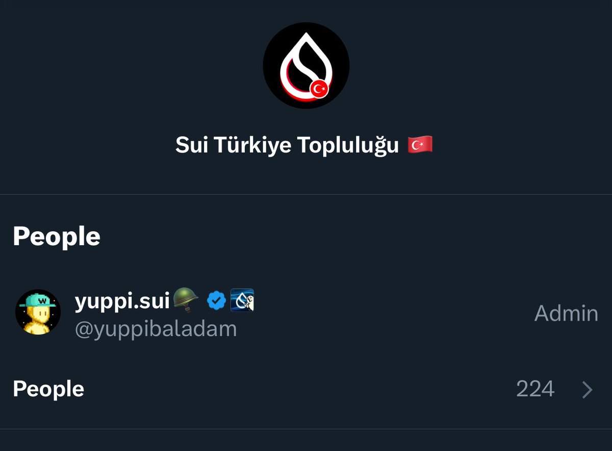 yuppidotsui's tweet photo. Bilmeyenler için klasik hatırlatmamızı yapalım👇

Sui’deki gelişmeleri takip edebileceğiniz en doğru yerin bu grup olduğunu düşünüyorum. (X grubu ama tg ve Discord kanalı da var. @SuiTRCommunity biodan linklere ulaşabilirsiniz.)

Katılmak için yorum yapmanız yeterli dostlar. (Görünürlük için destek verirseniz sevinirim)