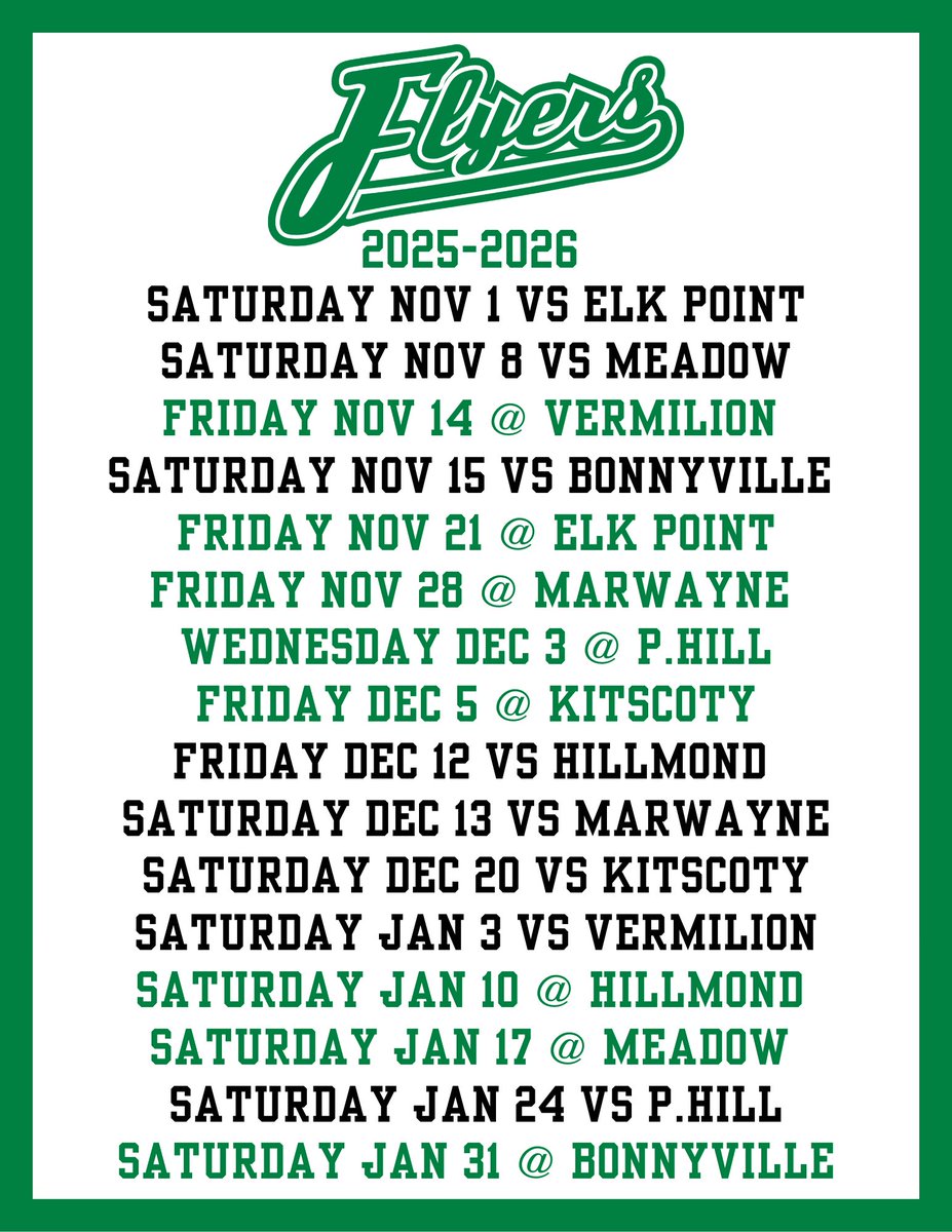 2025-2026 Regular Season