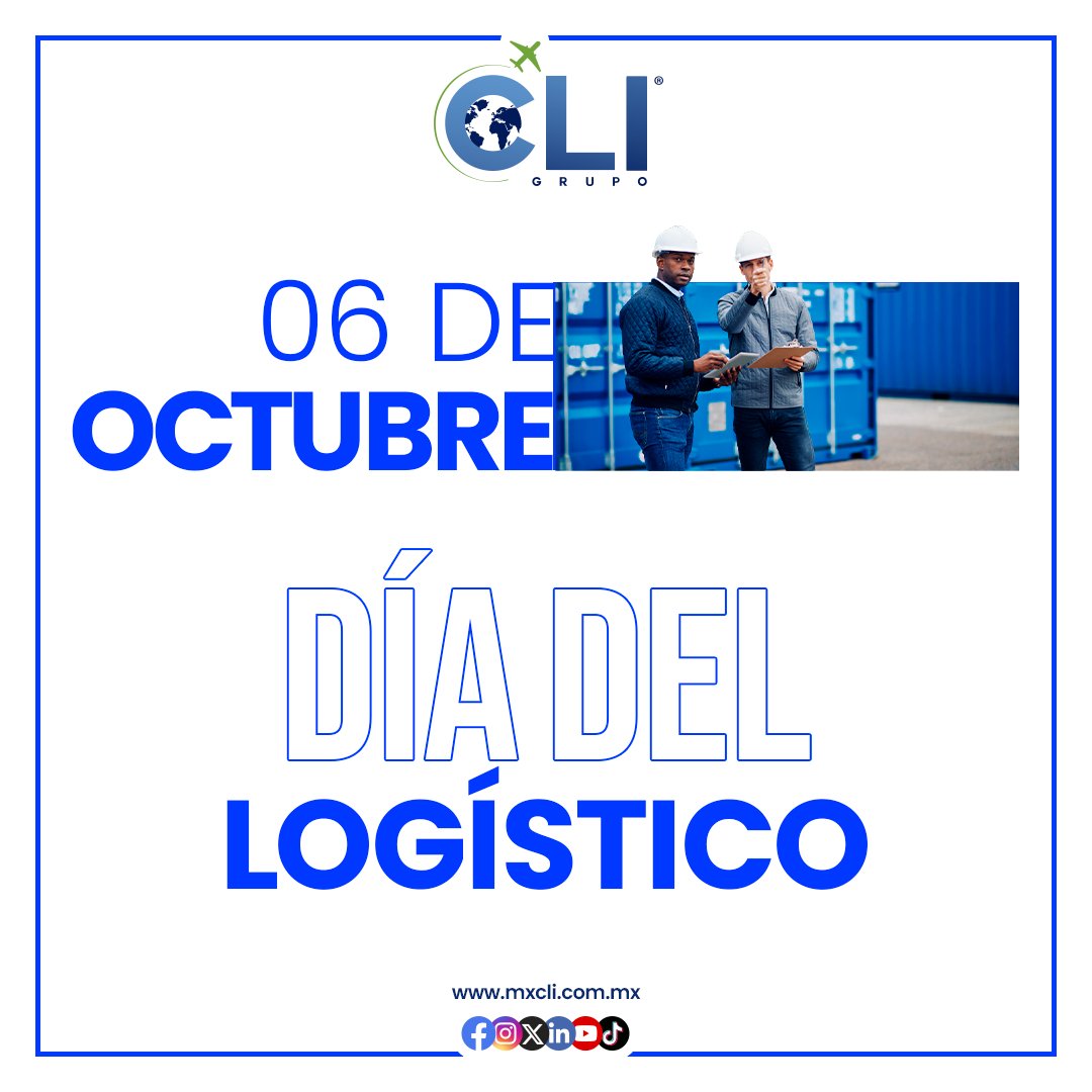 ConsorcioLogst1's tweet image. #Efeméride - Día del Logístico 👷🗺
.
.
Para nosotros no existen fronteras. 🌎
.
#parati #importante #logísticaprofesional #logísticos #díadellogístico #CLIGrupo #logísticainteligente
