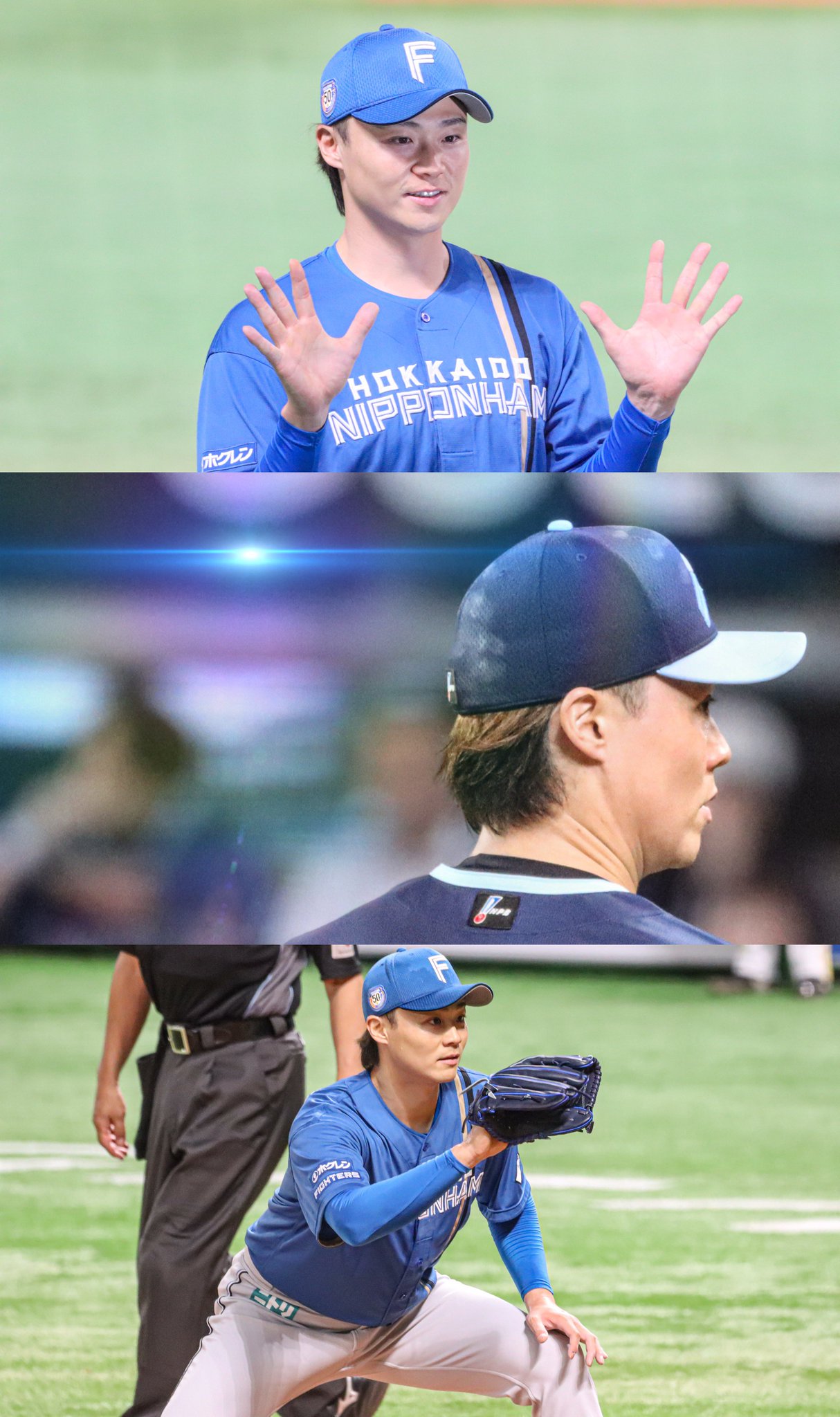 山﨑福也 山﨑福也 #Bsスーツコレクション #契約更改 #頭ぽんぽん #破壊力