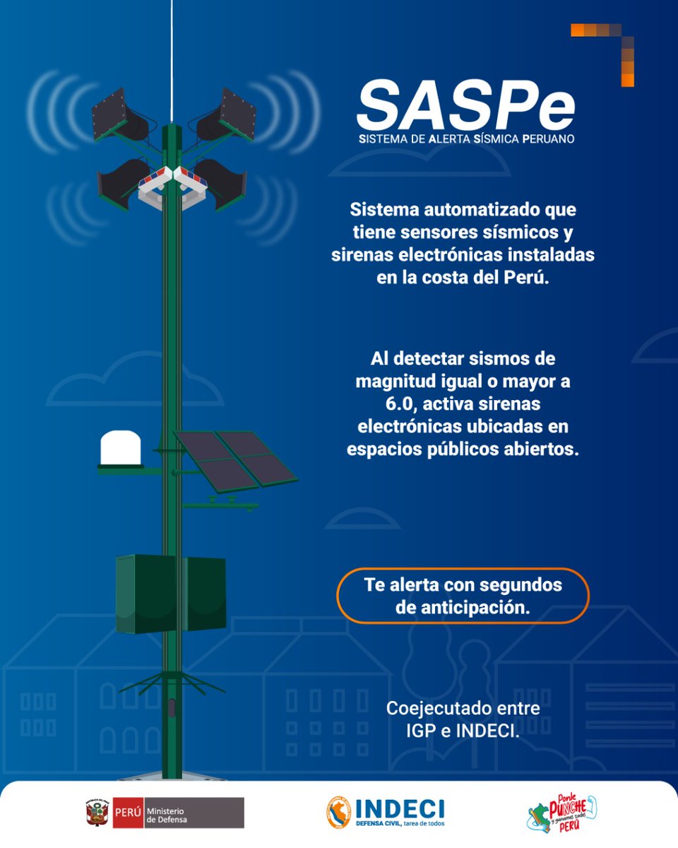 indeciperu's tweet photo. 👉🏼 Conoce la diferencia entre el Sistema de Alerta Sísmica Peruano - SASPe y el Sistema de Mensajería de Alerta Temprana de Emergencia - SISMATE.
#SASPe
#SISMATE https://t.co/nRNyNGrCr1