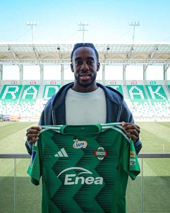 DeadlineDayLive's tweet image. 📝 𝗗𝗘𝗔𝗟 𝗗𝗢𝗡𝗘: Manchester City defender Josh Wilson-Esbrand has completed a season-long loan move to Polish side Radomiak Radom.

(Source: @Radomiak_Radom)