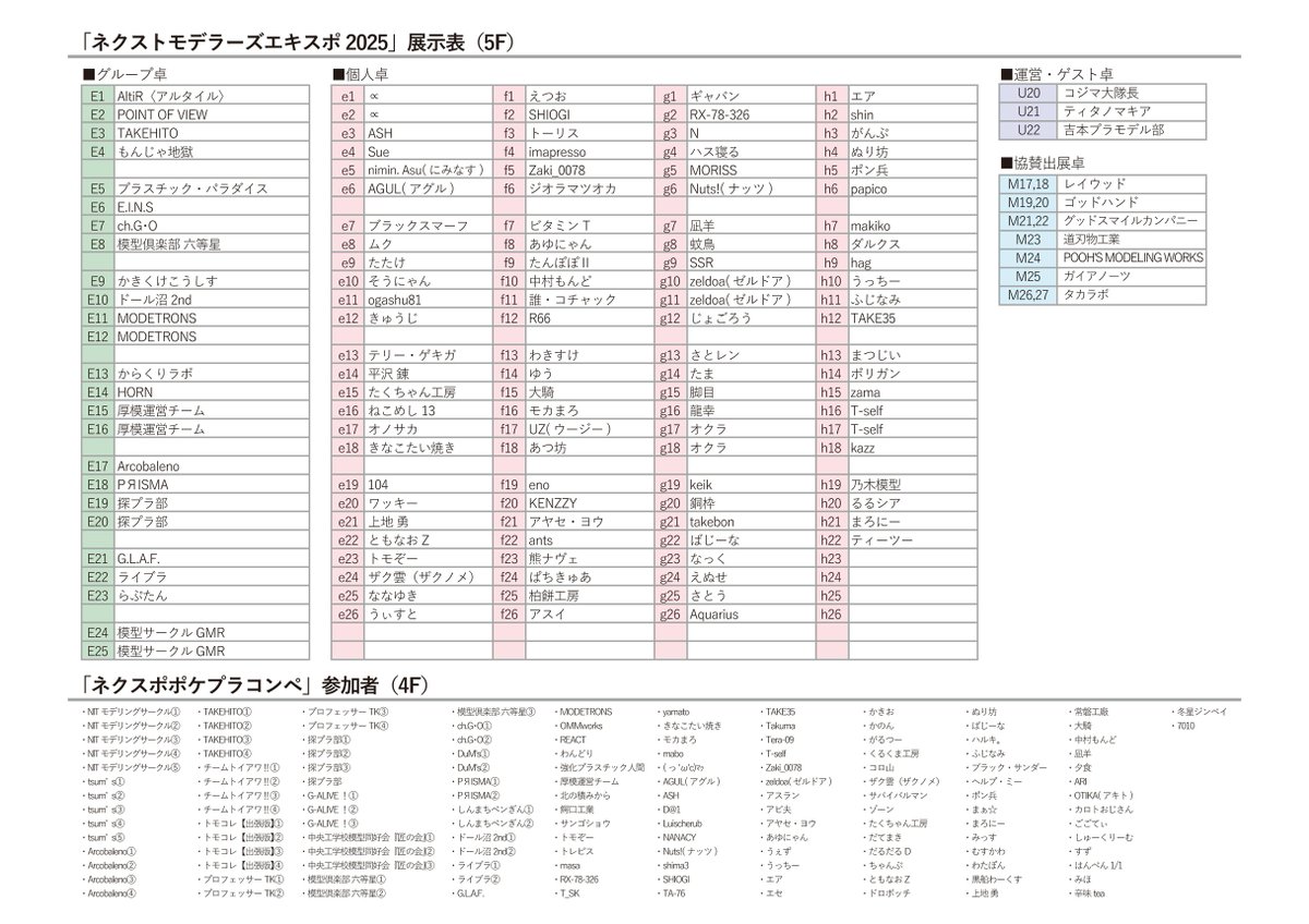 NEXT MODELERS EXPO-ネクスポ-/2026/9/22開催 tweet media