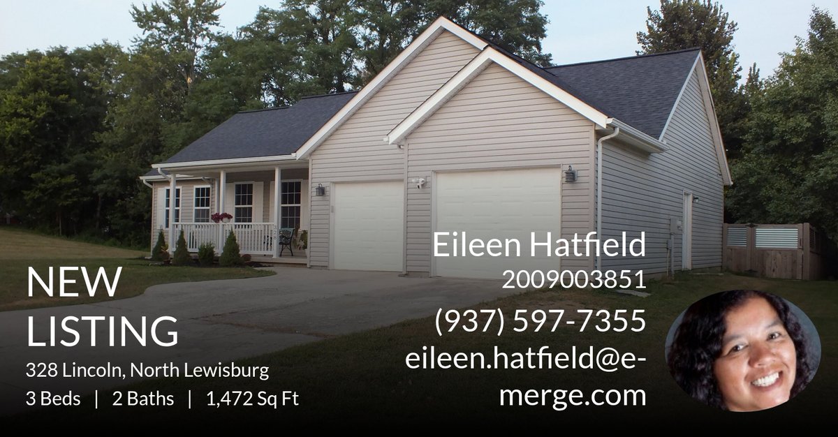 eileenshatfield's tweet photo. 📍 New Listing 📍 Take a look at this fantastic new property that just hit the market located at 328 Lincoln in North Lewisburg. Reach out here or at (937) 597-7355 for more information https://t.co/Vn5xDZou22 https://t.co/38CNZBPXoC