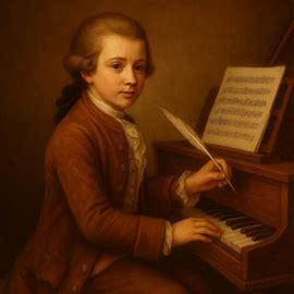 Mozart escribió su primera sinfonía con 8 años y a los 14 ya había compuesto una ópera.