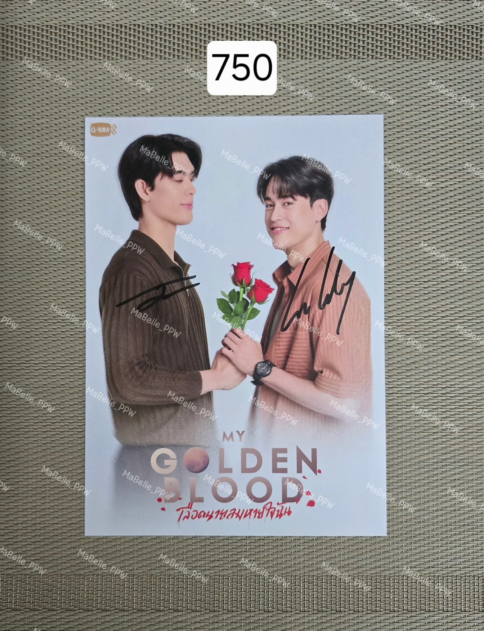 GMM JOSS GAWIN サイン入り ポラロイド 自筆サイン入り】JossGawin 入場者特典 GMMTV