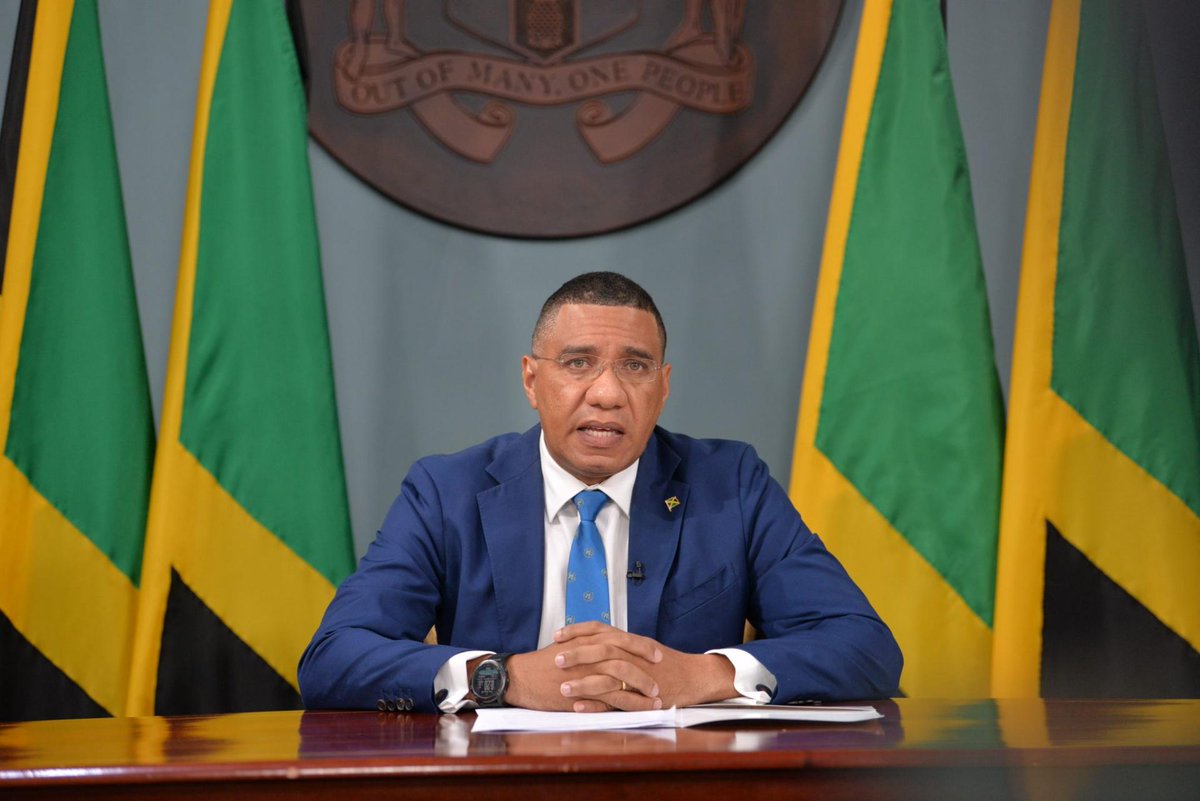Miguel Díaz-Canel Bermúdez (@diazcanelb) on Twitter photo En nombre del pueblo y gobierno de #Cuba le extiendo mis felicitaciones <a href="/AndrewHolnessJM/">Andrew Holness</a> por su reelección como Primer Ministro de #Jamaica.
Reitero la voluntad de continuar profundizando los históricos lazos de amistad, cooperación y solidaridad que unen a ambos países. En nombre del pueblo y gobierno de #Cuba le extiendo mis felicitaciones <a href="/AndrewHolnessJM/">Andrew Holness</a> por su reelección como Primer Ministro de #Jamaica.
Reitero la voluntad de continuar profundizando los históricos lazos de amistad, cooperación y solidaridad que unen a ambos países.