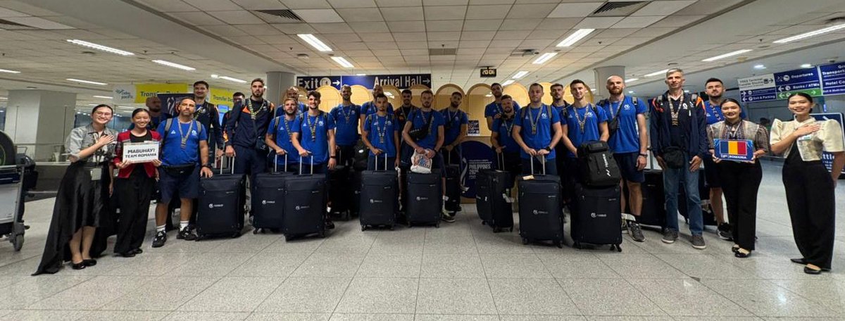 MacoPetre's tweet photo. #Volleyball #WorldChampionship Our journey starts right here in Manila this September 12–28 at the SM Mall of Asia Arena and Smart Araneta Coliseum. 🇵🇭💙
#Romania https://t.co/qvbaZDhg1Y