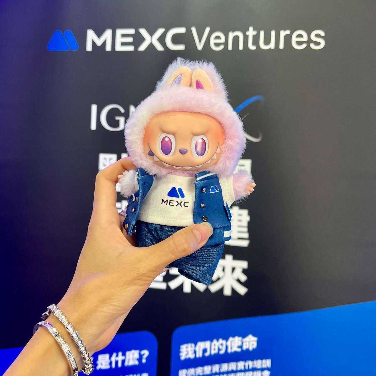 #Labubu has two moods:
1️⃣ Let’s Game <a href="/Capybobo_io/">Capybobo</a> <a href="/CatizenAI/">Catizen</a> 
2️⃣ Let’s Build #MEXC
Web3 is about balancing both.