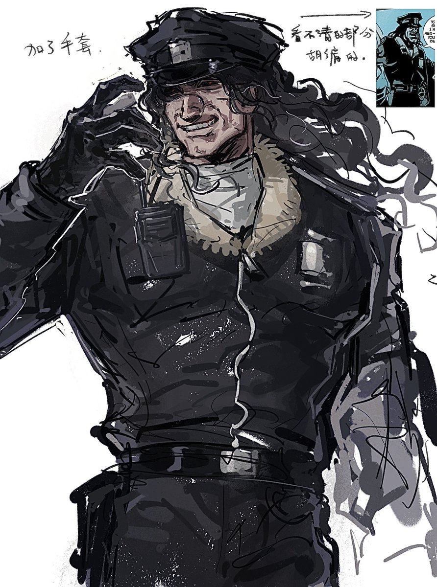 很认真思考了半天怎么给初堕者打tag，搜着研究了一圈最后放弃了
##hellblazer