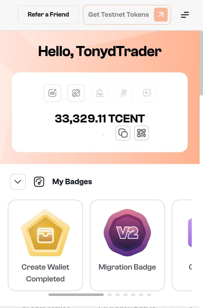 Testnet V2 migration done!
LFG <a href="/Incentiv_net/">Incentiv</a> ! 

Create a new wallet and try the testnet V2! here:

testnet.incentiv.io/login?refCode=…

#incentiv