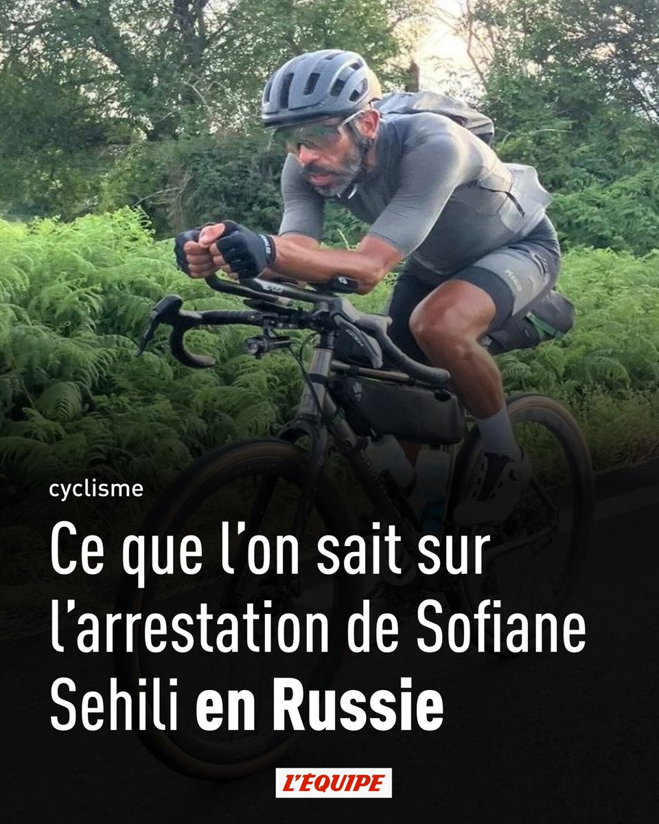 Le Français Sofiane Sehili, l'un des meilleurs spécialistes mondiaux d'ultradistance, est détenu en Russie depuis sept jours. Il était en passe de battre le record cycliste de la traversée eurasienne entre le Portugal et l'Extrême-Orient russe.
l.lequipe.fr/2AB