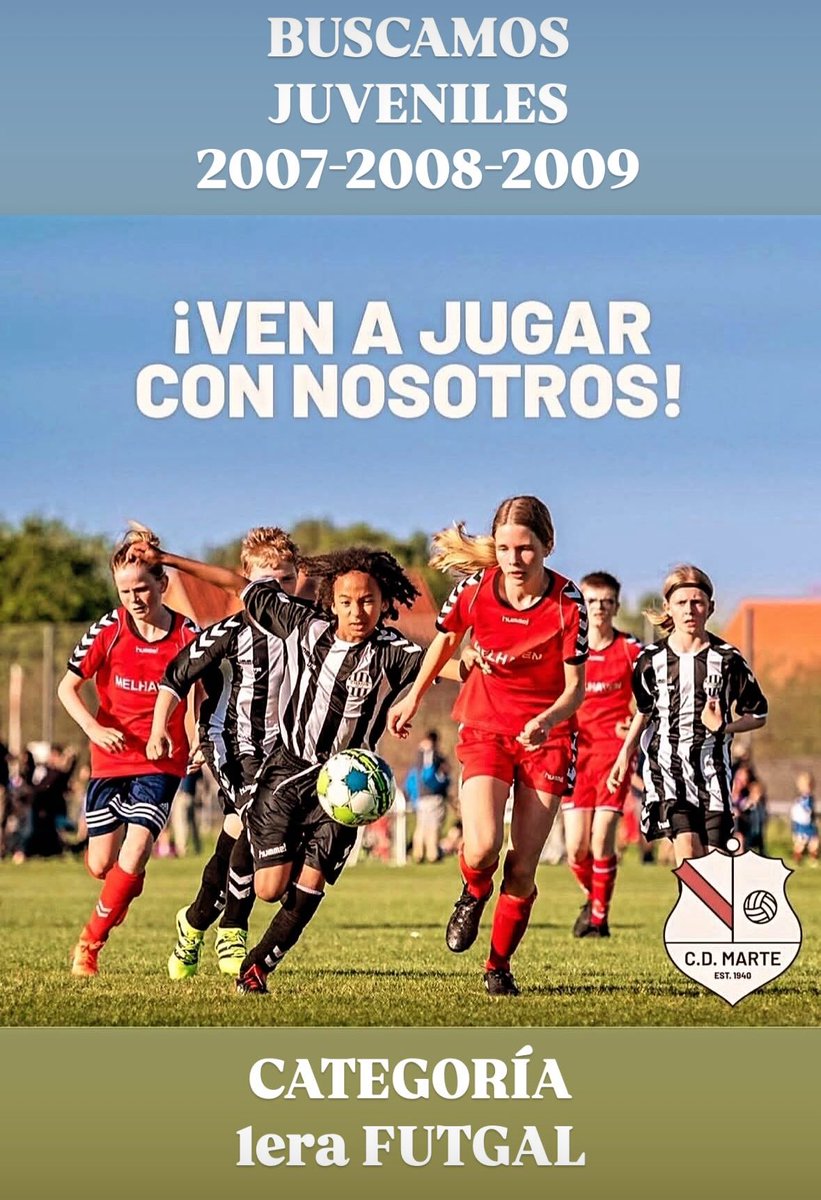 💥 BUSCAMOS JUVENILES 💥