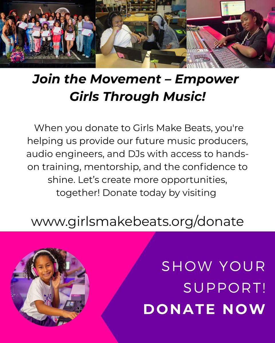 Girls Make Beats® tweet media