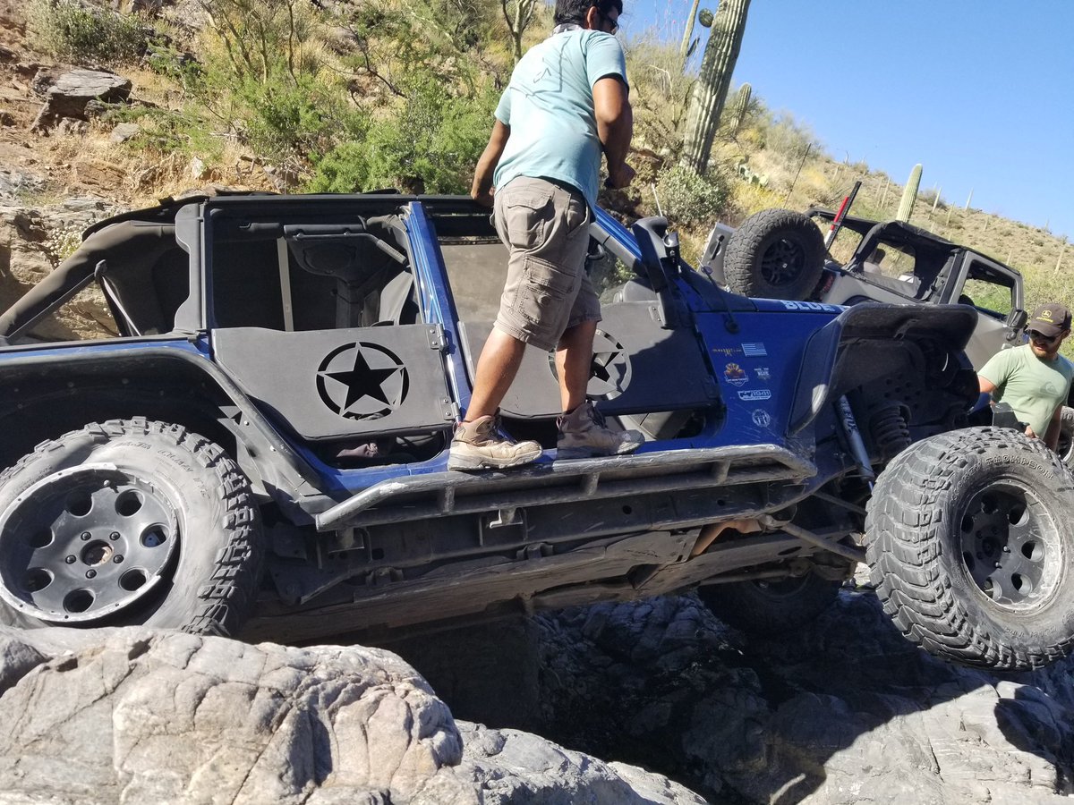 When you rig breaks enough to become a jungle gym 🤣🤣🤣