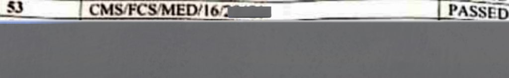 ctsu___'s tweet image. I satisfied my Examiners
MEDICINE ✅
SURGERY ✅