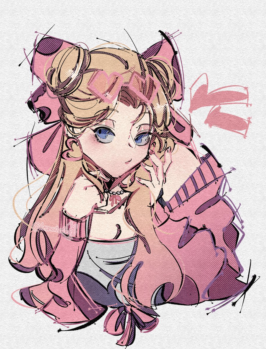 leona_can's tweet image. Small fanart for @Ulalagorjes !! 🎀
I dont work with pink a lot but this was fun!