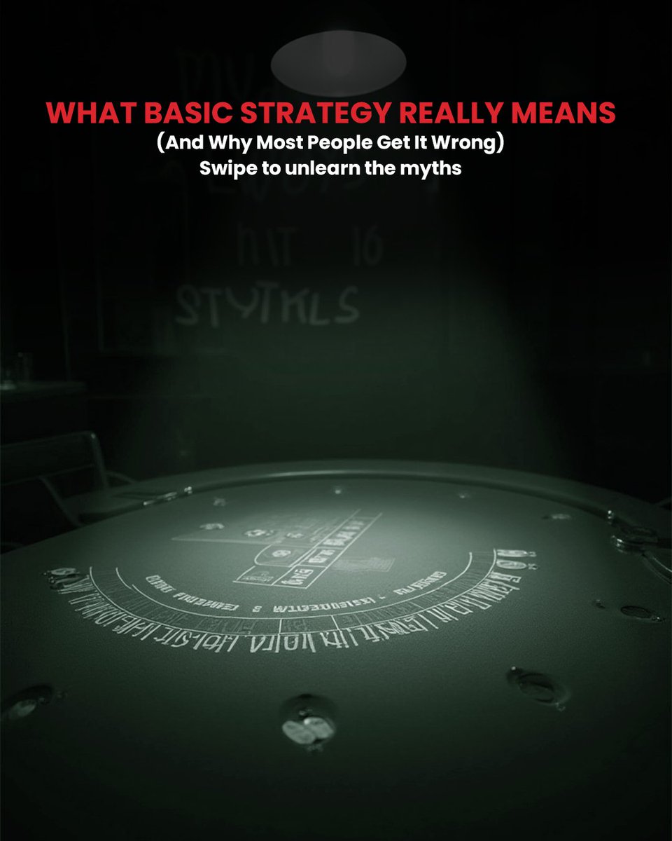 DavidJanover's tweet image. Most people think they’re following Basic Strategy… but they’re really winging it. I’ve been there too. Once I understood the why behind the chart, everything changed.

#davidajanoverpe #playingblackjacklikeanengineer #basicstrategy #blackjackmath #smartgambling #blackjackbook