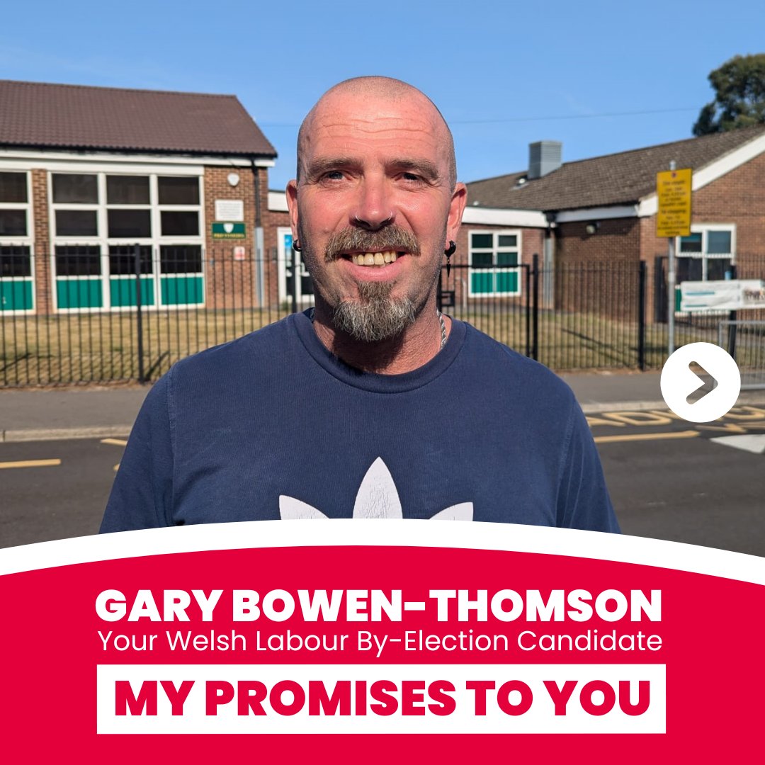 Gary Bowen-Thomson believes in practical action, not empty promises. Vote Welsh Labour on Thursday 18th September to put Trowbridge &amp; St Mellons first🌹

🧵1/6