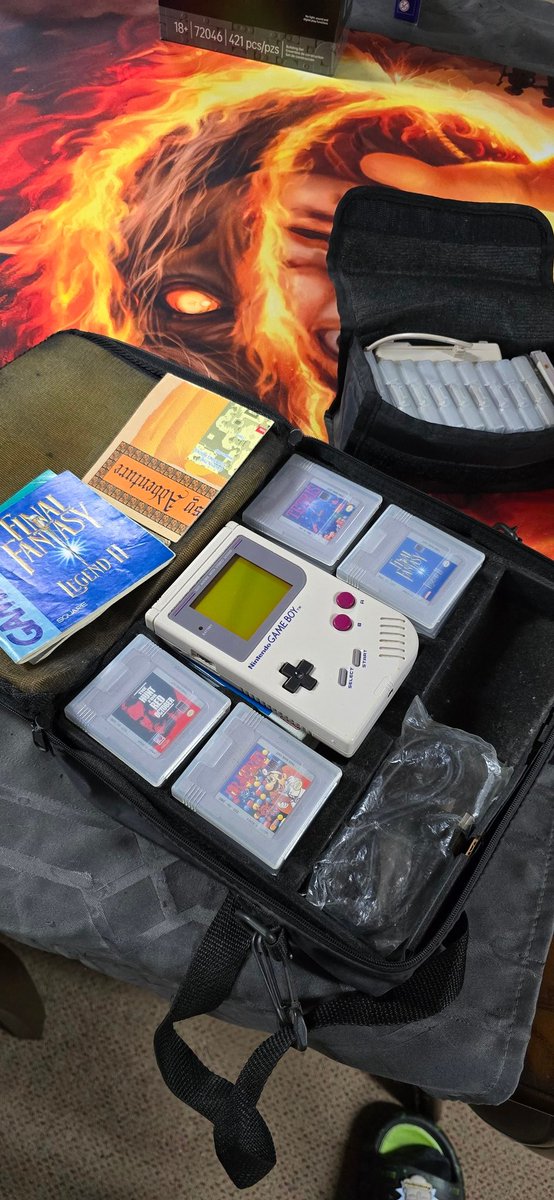 Pup_Tizzy's tweet image. Is this puppy that old that my first handheld is now an iconic Lego set?  Awruff......💜💚