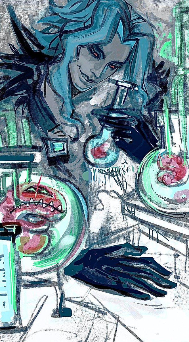 _badroy's tweet image. making new segments 🧪

#Genshin #原神 #ildottore #dottore