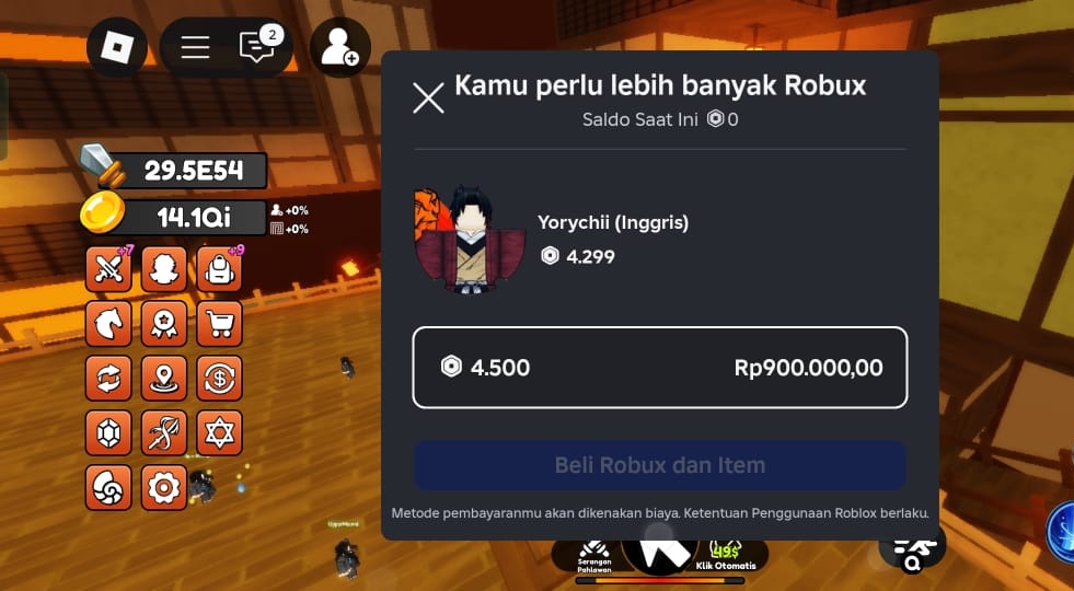 GWDesign22's tweet image. WTS pet blade slayer yoriichi 
, nego comments bellow 📍Indonesia
#ROBLOX #bladeslayer #zonauang