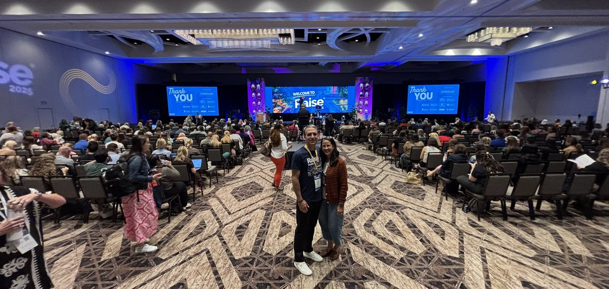 Kicking off with super keynote!  Raise rocking! <a href="/OneCause/">OneCause, a Bonterra company</a> 

#Raise2025 #FearlessFundraisers